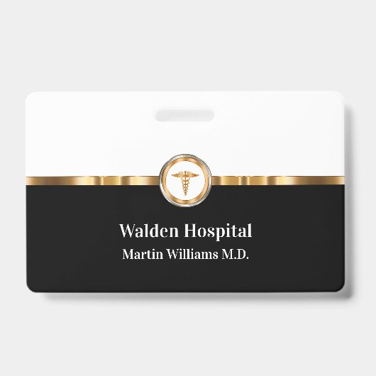 Classy Medical Facility StaffメンバーIDバッジ バッジ (正面)