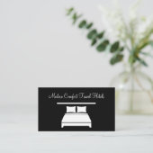 Classy Modern Hotel Travel Business Cards 名刺 (スタンド正面)