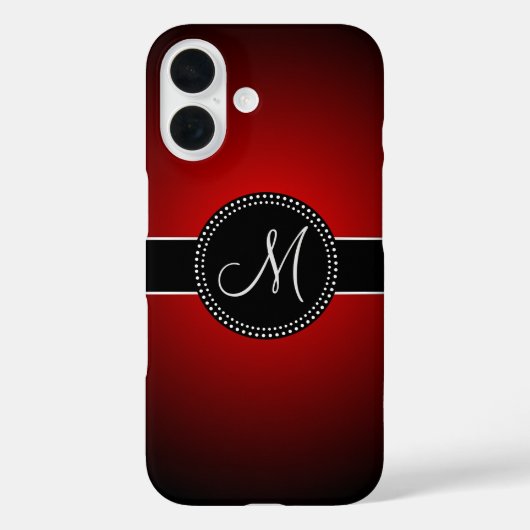 Classy Monogrammed Case-Mate iPhoneケース (裏面)
