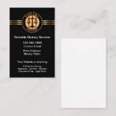 Classy Notary Public Services 名刺 (正面/裏面)