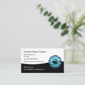 Classy Optician Ophthalmologist Appointment Cards 名刺 (スタンド正面)