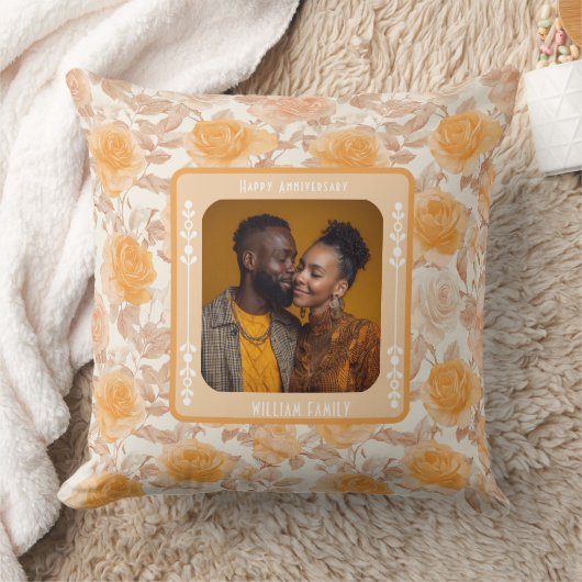 Classy Parents 2ND Anniversary Throw Pillow  クッション (ブランケット)