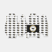 Classy Personalized Graduation Cap and Tassel フェイバーボックス (折り畳みなし)