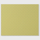 Classy Polka Dot Pattern Wrapping Paper Roll ラッピングペーパー (フラット)