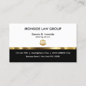 Classy Professional Attorney 名刺 (正面)