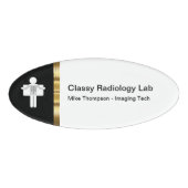 Classy Radiology Labスタッフ 名札 (正面)