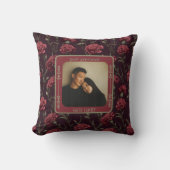 Classy Romantic Golden Anniversary  Throw Pillow  クッション (正面)