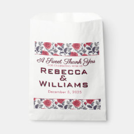 Classy Rose Garden Themed Wedding フェイバーバッグ