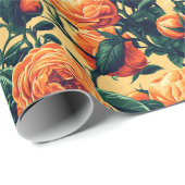 Classy Rose Minimalist Wrapping Paper ラッピングペーパー (ロールコーナー)