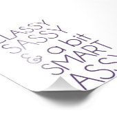 Classy SassyとBit 頭が切れる Assy フォトプリント (角)