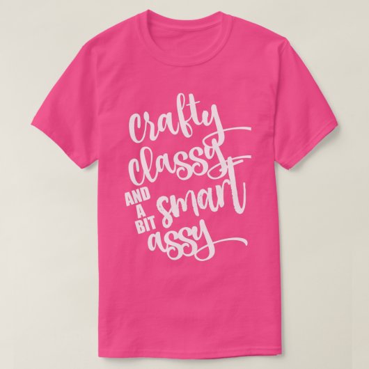 Classy SassyとBit 頭が切れる Assy Tシャツ (デザイン正面)