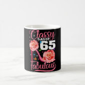 Classy Sassy 65とFabulous 65誕生日高He コーヒーマグカップ (中央)