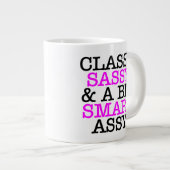 Classy Sassy and A Bit Smart Assy Jumbo Mug ジャンボコーヒーマグカップ (正面右)