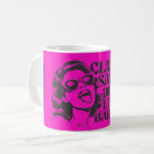 Classy, Sassy & Bad Assy Pink Coffee Mug コーヒーマグカップ (正面左)