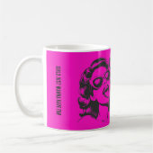 Classy, Sassy & Bad Assy Pink Coffee Mug コーヒーマグカップ (左)