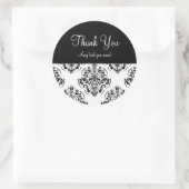 Classy Thank You Labels ラウンドシール (バッグ)