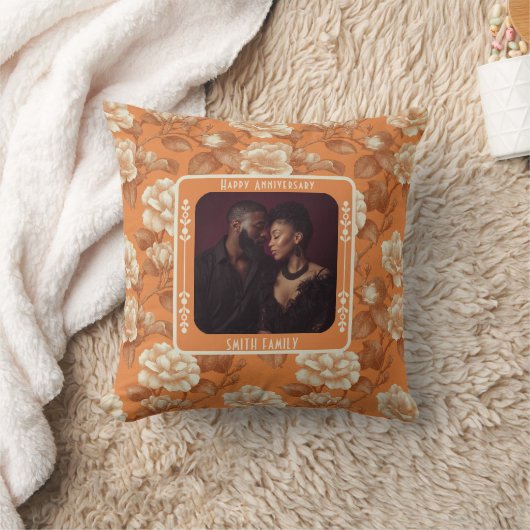 Classy True Love Vow Renewal Throw Pillow  クッション (ブランケット)