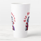 Classy Vampire – Sip Happens カフェラテマグ (正面)