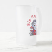 Classy Vampire – Sip Happens フロストグラスビールジョッキ (正面右)