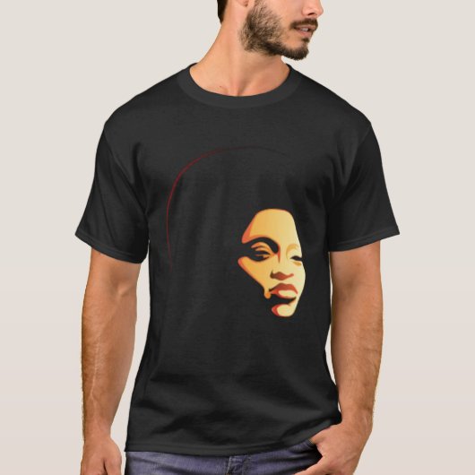 Classy Womens African Head Wrap Black Pride  Soul  Tシャツ (正面)