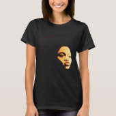 Classy Womens African Head Wrap Black Pride  Soul  Tシャツ (正面)