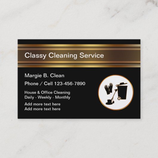 Clasy Cleaning Service名刺 名刺 (正面)