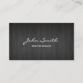 Clasy Dark Wood Benefits Managerの名刺 名刺 (正面)