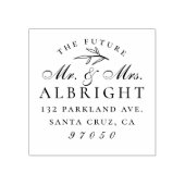 Clasy Futureミセス・ネーム氏の結婚差出人住所 ラバースタンプ (インプリント)