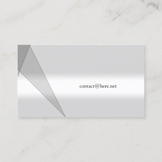 Clasy Geometric名刺 名刺 (裏面)