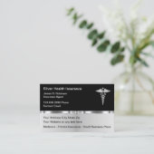 Clasy Health Insurance Caduceus名刺 名刺 (スタンド正面)