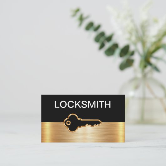 Clasy Locksmithセキュリティ名刺 名刺 (スタンド正面)