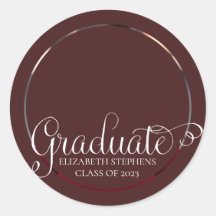 Clasy Script文字大学院写真マルーン |白