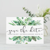 Clasy Water色のトロピカルリーフは日付を保存 セーブザデート (スタンド正面)