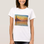Claud Monet, “ San Giorgio Maggiore by Twilight ” Tシャツ<br><div class="desc">私はClaud Monetが好きな人のためにこの製品を作りました。</div>