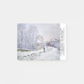 Claude Mone Post-itパーソナライズされた付き ポストイット (正面)