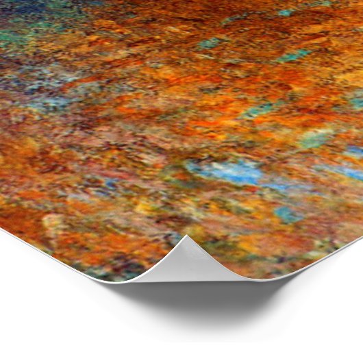 Claude Monetによるアルジェンティーユの秋の効果 ポスター (角)