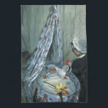 Claude Monetによるジーン・モネの揺りかごへ キッチンタオル<br><div class="desc">Claude MonetによるJean Monet in His Cradle (1867)は、ヴィンテージ印象派の素晴らし美術家のポートレート絵画である。アーティストの息子はベビーとして揺りかごで眠っている。彼の母親か乳母は、彼が子供部屋の彼のバシネットで眠っている間に彼を見ている。アーティストについて：クロード・モネ(1840-1926)は印象派の運動の創始者であフランスのり絵画、その絵画の大部分は「空中に浮かぶ」（野外に浮かぶ）スタイル印象派の風景である。</div>