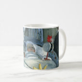 Claude Monetによるジーン・モネの揺りかごへ コーヒーマグカップ (正面右)