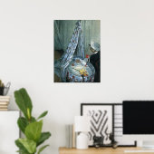 Claude Monetによるジーン・モネの揺りかごへ ポスター (ホームオフィス)