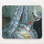 Claude Monetによるジーン・モネの揺りかごへ マウスパッド<br><div class="desc">Claude MonetによるJean Monet in His Cradle (1867)は、ヴィンテージ印象派の素晴らし美術家のポートレート絵画である。アーティストの息子はベビーとして揺りかごで眠っている。彼の母親か乳母は、彼が子供部屋の彼のバシネットで眠っている間に彼を見ている。アーティストについて：クロード・モネ(1840-1926)は印象派の運動の創始者であフランスのり絵画、その絵画の大部分は「空中に浮かぶ」（野外に浮かぶ）スタイル印象派の風景である。</div>
