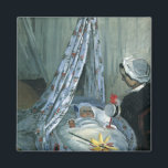 Claude Monetによるジーン・モネの揺りかごへ マグネット<br><div class="desc">Claude MonetによるJean Monet in His Cradle (1867)は、ヴィンテージ印象派の素晴らし美術家のポートレート絵画である。アーティストの息子はベビーとして揺りかごで眠っている。彼の母親か乳母は、彼が子供部屋の彼のバシネットで眠っている間に彼を見ている。アーティストについて：クロード・モネ(1840-1926)は印象派の運動の創始者であフランスのり絵画、その絵画の大部分は「空中に浮かぶ」（野外に浮かぶ）スタイル印象派の風景である。</div>