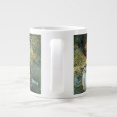 Claude Monetによる昼食会、ヴィンテージ印象派 ジャンボコーヒーマグカップ (裏面)