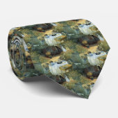 Claude Monetによる昼食会、ヴィンテージ印象派 ネクタイ (ロール)