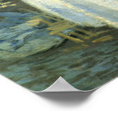 Claude Monetによる昼食会、ヴィンテージ印象派 ポスター (角)