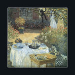 Claude Monetによる昼食会、ヴィンテージ印象派 マグネット<br><div class="desc">クロード・モネのランチョン(1876)はヴィンテージの印象派のアート素晴らし自然で絵画、午後のお茶と庭園で春シーズンのピクニックランチを取り上げている。子どもが遊おもちゃ付きで静かに地面に寝ている。アーティストについて：クロード・モネ(1840-1926)は印象派の運動の創始者であフランスのり絵画、その絵画の大部分は「空中に浮かぶ」（野外に浮かぶ）スタイル印象派の風景である。</div>