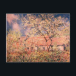 Claude MonetによるGibernyの春 ポストカード<br><div class="desc">「Springtime in Giverny」は印象派の画家クロード・モネフランスのーによる油彩画である。クロード・モネは印象派の創始者フランスのの一人絵画であった。</div>