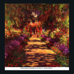 Claude MonetによるGivernyのMonets gardenのパス ポスター<br><div class="desc">このタイトル絵画の「Path in Monets garden in Giverny in Giverny by Claude Monet」は有名なアーティストのクロード・モネが作った。クロード・モネについてクロード・モネは印象派のスタイルの創始者であフランスのり絵画、クロード・モネによるギヴェルニのモネの庭園のパスは、自然の前に自分の認識の哲学の最も一貫性のある多作の開業医であっ表現て、特にプレインエアの風景に適用され絵画た。モネの主題は彼の身近な環境から来た、彼の人々と彼が知っ色彩の鮮やかている場所最高のであった。最初の妻カミーユと二番目の妻アリスは、よくモデルになっていた。彼の風景の絵画はフランスの北のまわりに部とロンドンへの旅を描いているが、彼は普仏戦争を逃れた。晩年は目が不自由だったが、彼は色彩の鮮やか終わるまで目が悪い。</div>