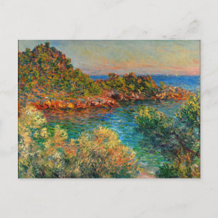 Claude Monetの有名な絵画Monte Carlo近く ポストカード