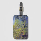 Claude Monetの近くのエプテ川で曲げる ラゲッジタグ (正面縦)