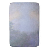 Claude MonetのGiverny近くのセーヌ川の朝 バスマット (正面縦)